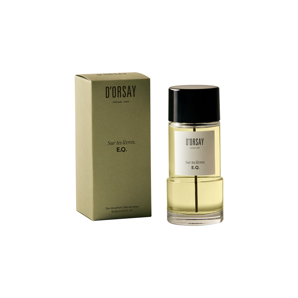 Sur tes lèvres. E.Q. Eau de Parfum 90ml | D'ORSAY